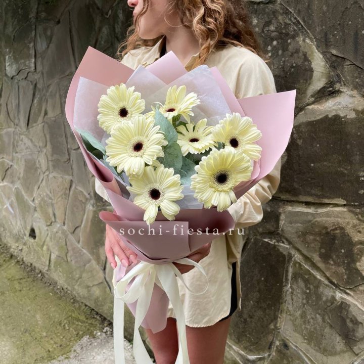 Букет голландских гербер  в Липецке