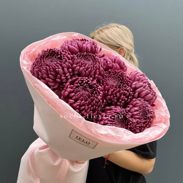 9 хризантем бигуди в Липецке