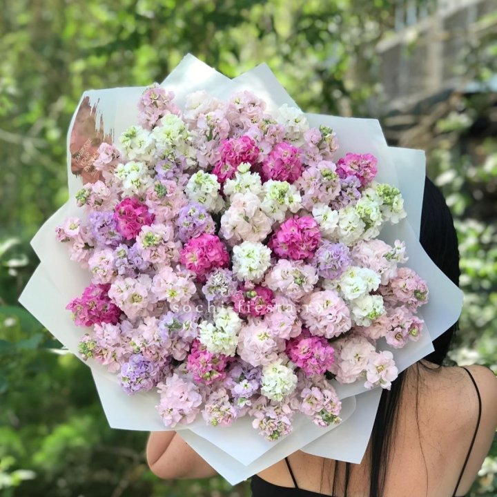 Букет ароматной маттиоллы №3 в Липецке