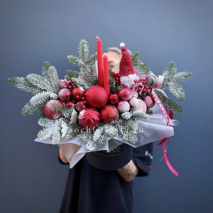 Композиция "Мери крисмас ред" в Липецке