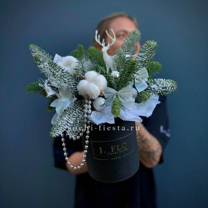 Композиция "Мери крисмас" в Липецке