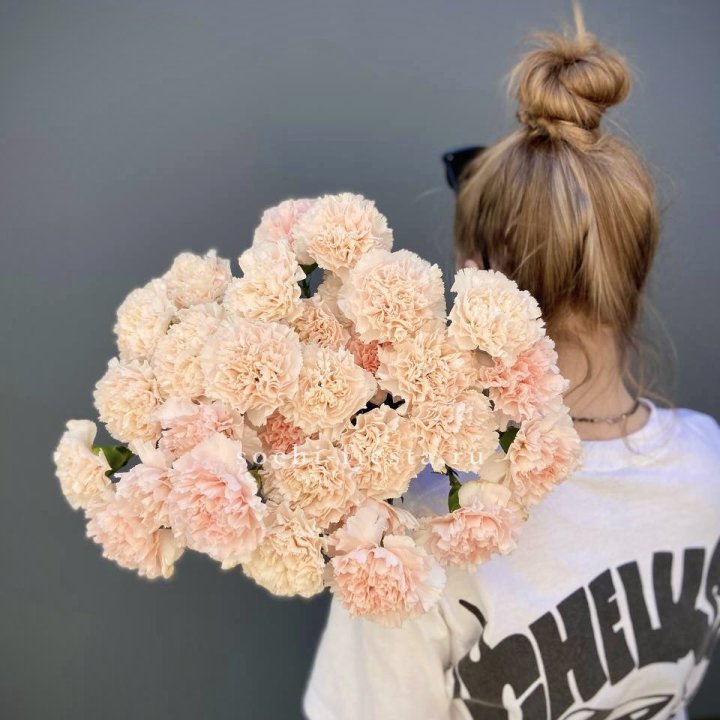 Охапка диантусов  в Липецке