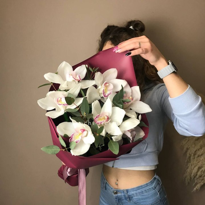 Букет орхидей №1 в Липецке
