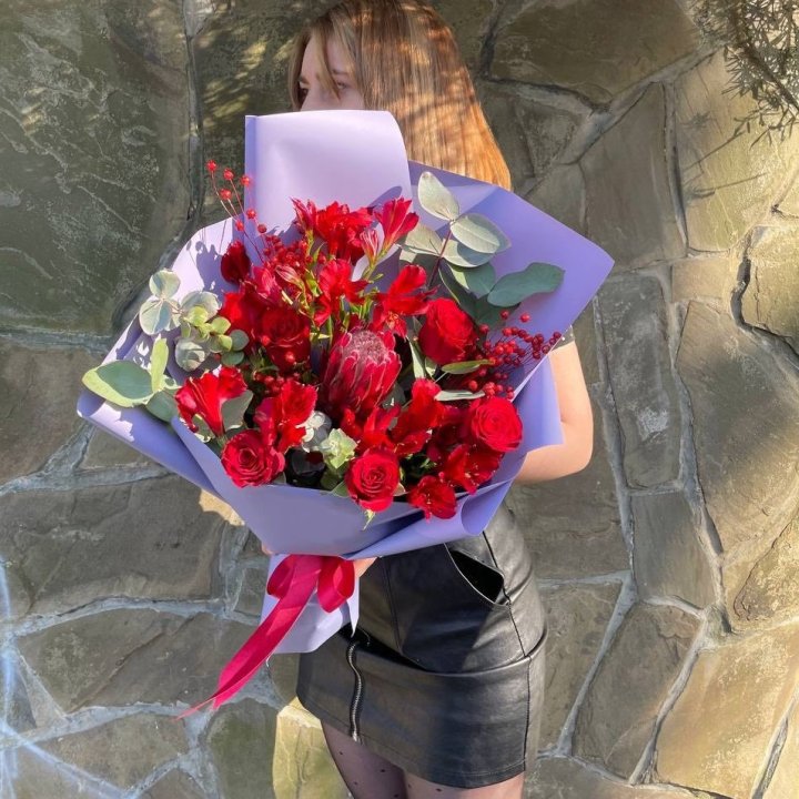 Букет c протеей "Алиса" в Липецке