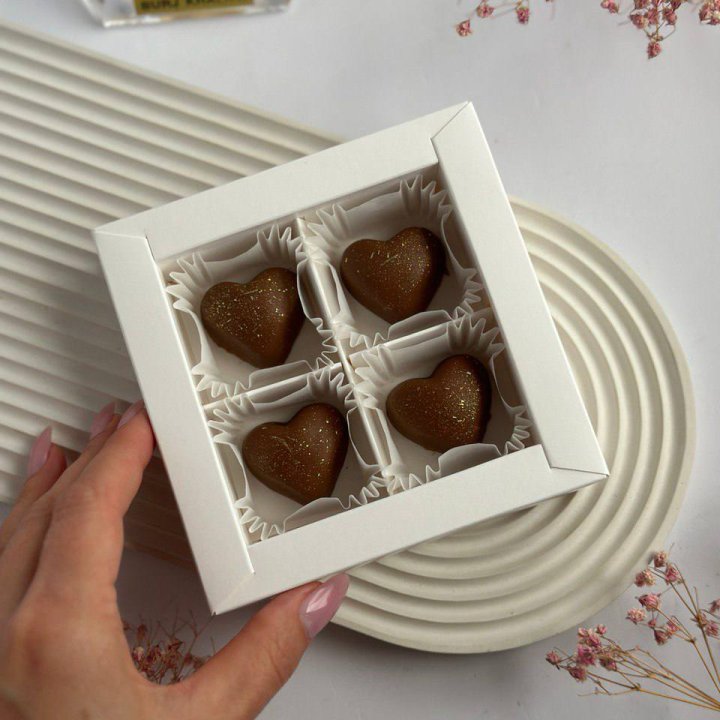 Бельгийский шоколад сердца в Липецке