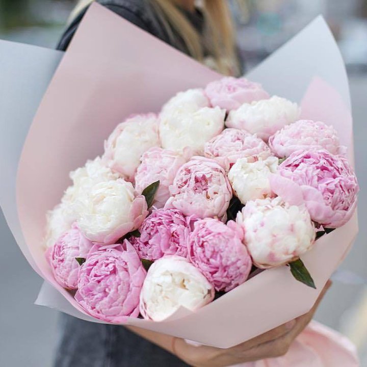 Букет пионов "Бутоника" в Липецке