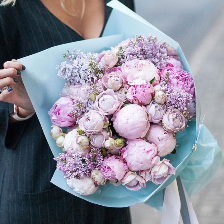 Букет "Блю логан" в Липецке