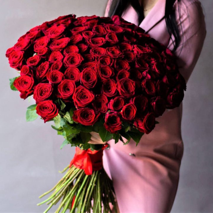 101 высокая роза в Липецке