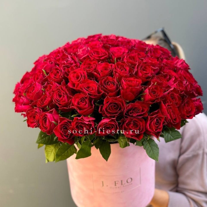 101 кенийская роза в цилиндре в Липецке