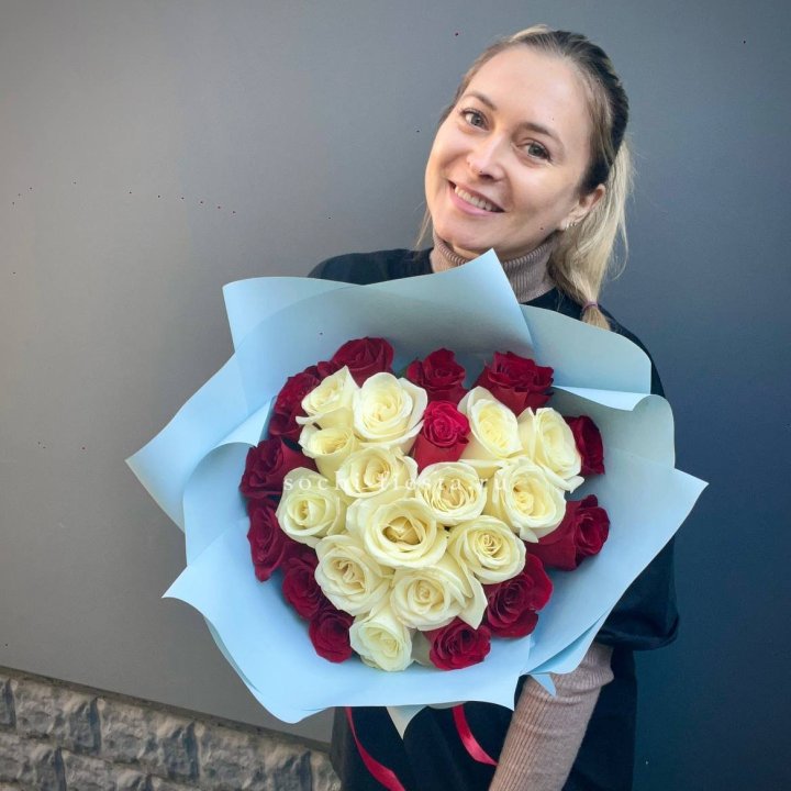 27 роз "Сердце" в Липецке