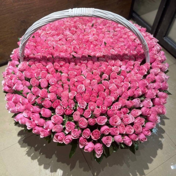 501 розовая роза в Липецке