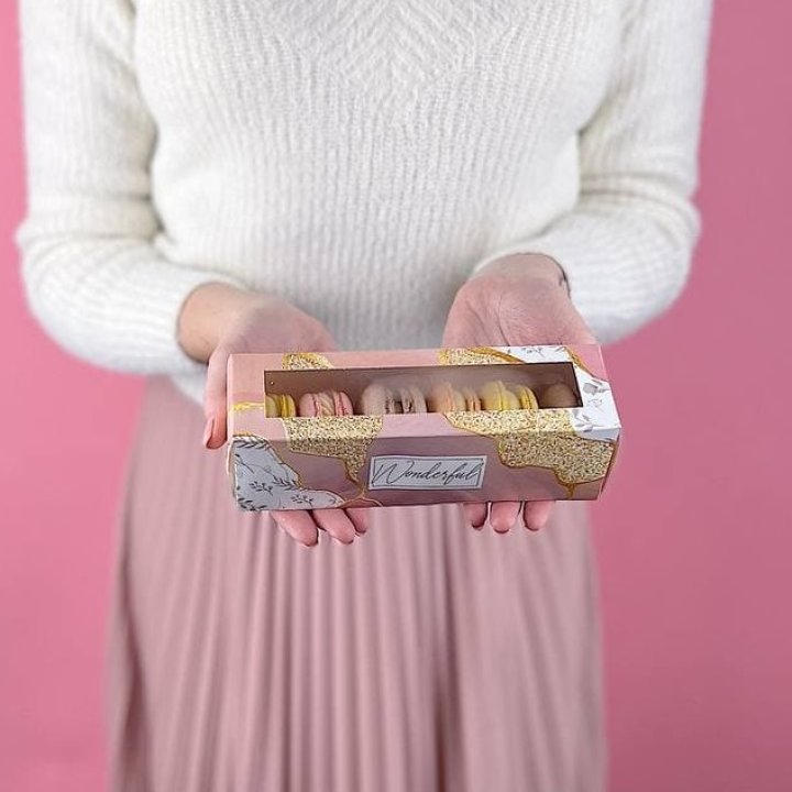 Коробка макаронс 5 шт. в Липецке