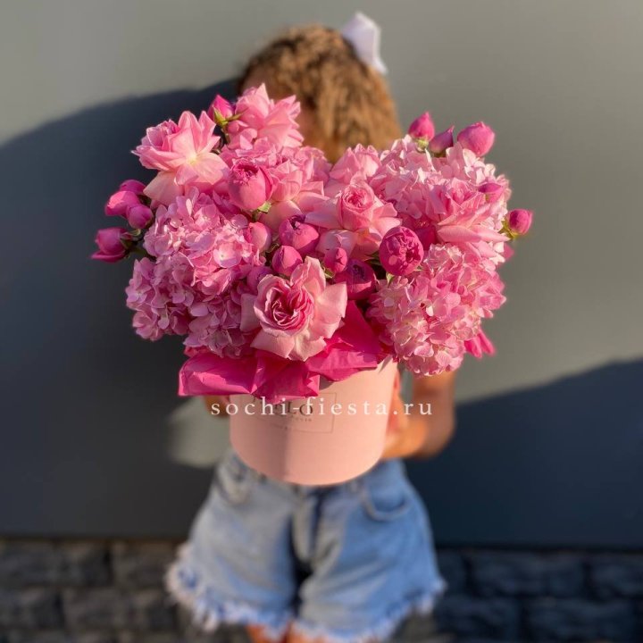 Цветочная композиция "Пасион" в Липецке