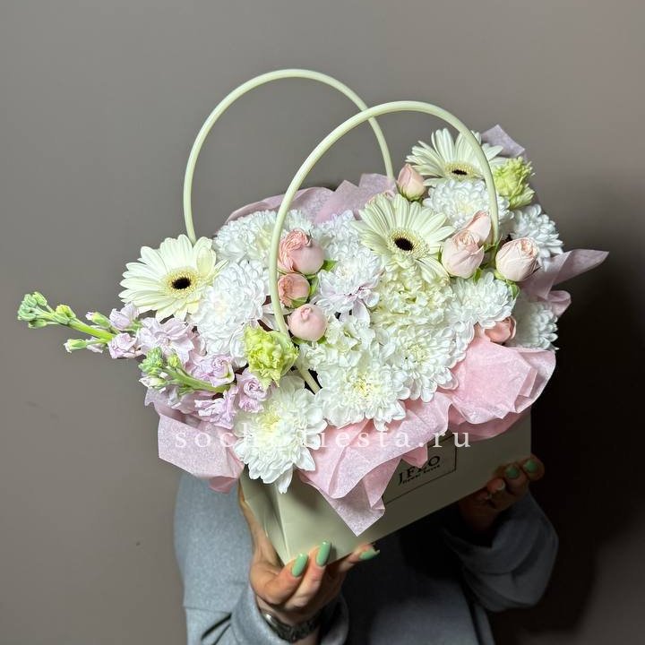 Сумочка "Белый рассвет" в Липецке