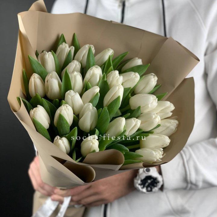 Букет из тюльпанов  в Липецке
