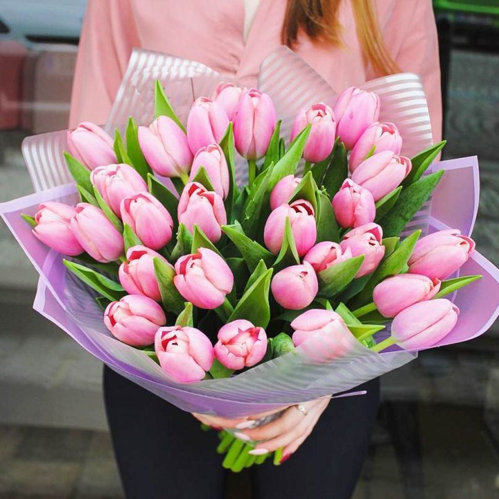 25 тюльпанов "Айс крем" в Липецке
