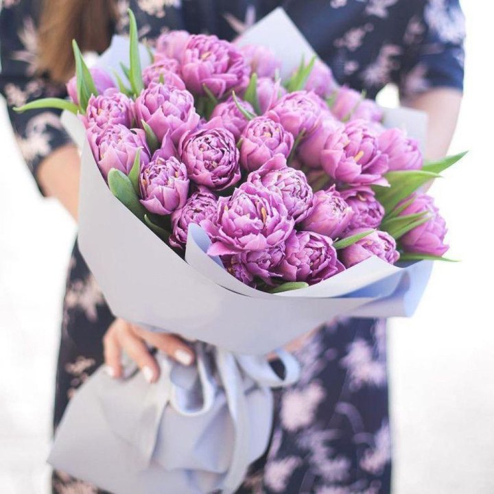 Тюльпаны "Пионс" в Липецке