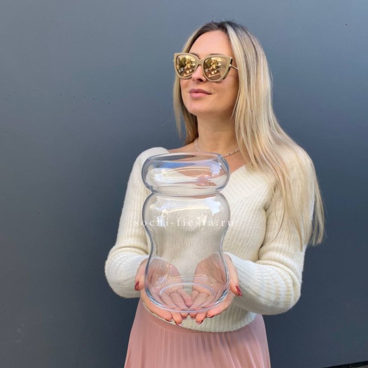 Стеклянная ваза №1 в Липецке