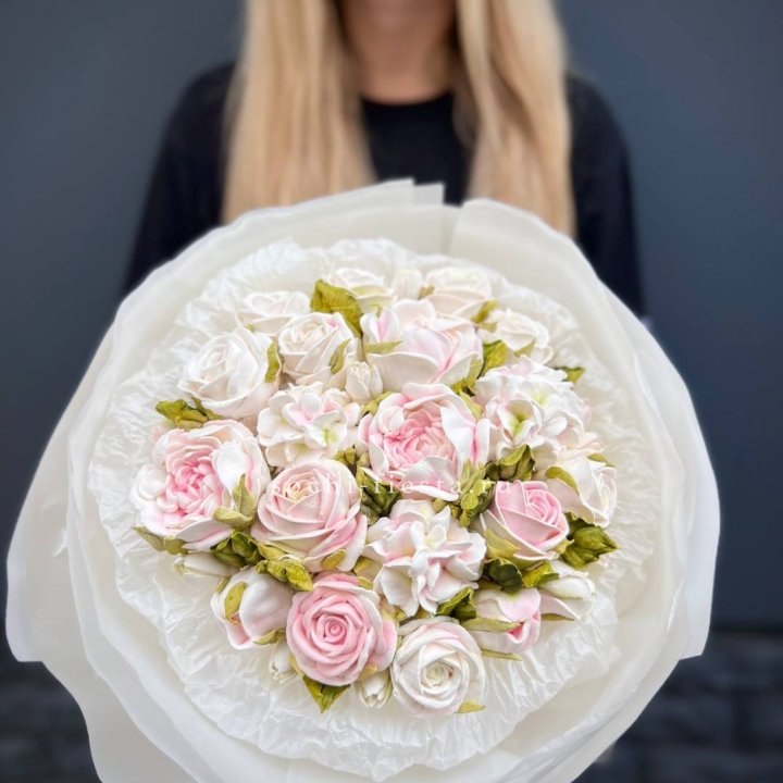 Сладкий букет из ЗЕФИРА нежный в Липецке